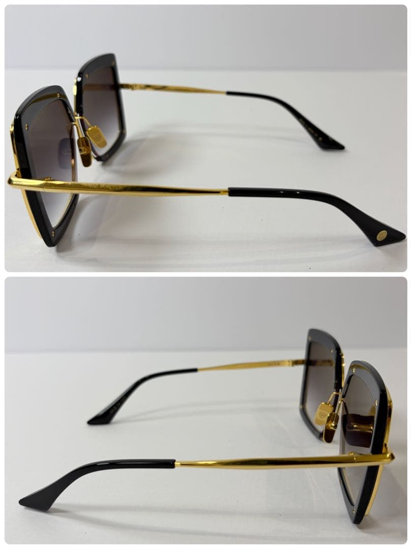 【極美品】DITA NARCISSUS スクエア型サングラス 定価95700円