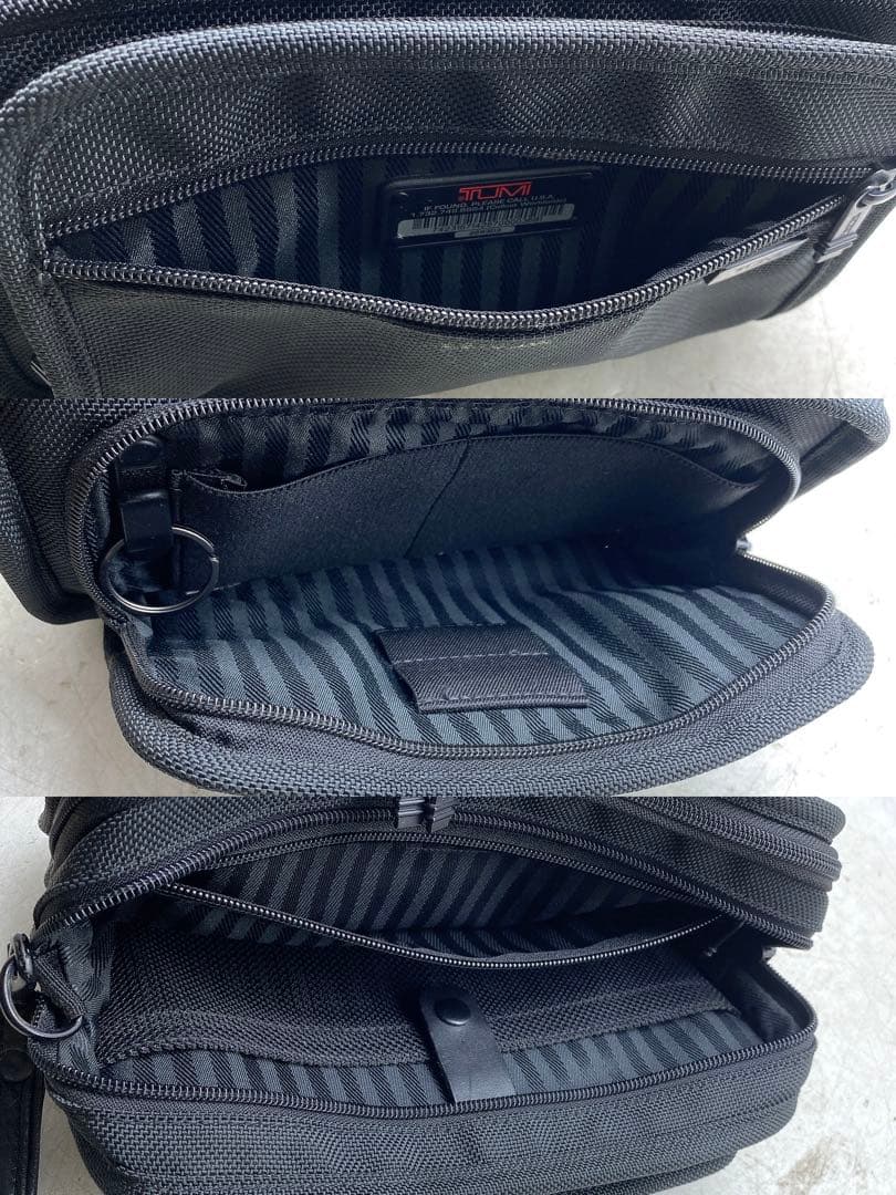 3点まとめ●TUMI ハンギング トラベルキット クラッチバッグ セカンドバッグ