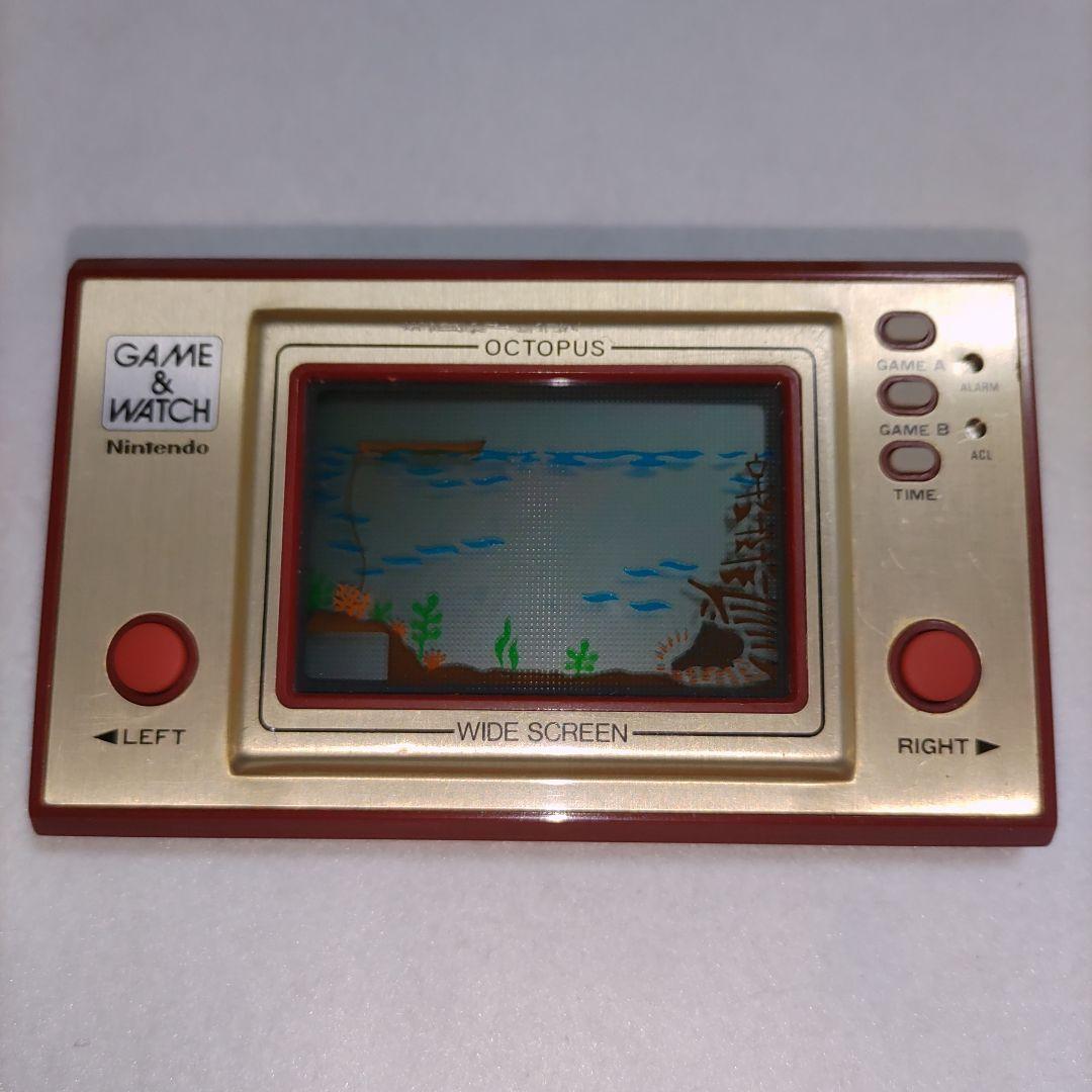 ゲーム＆ウォッチ ワイドスクリーン　オクトパス