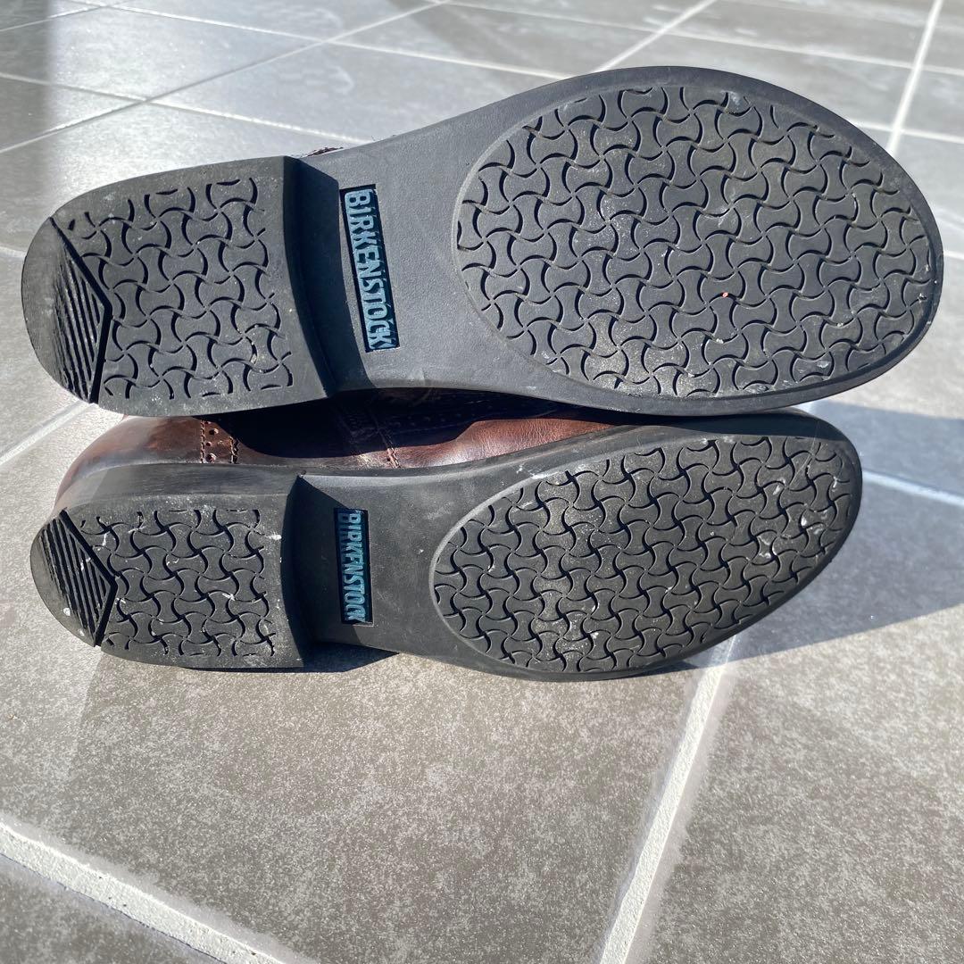 【Birkenstock】ビルケンシュトック　レザー ブーツ サイドファスナー