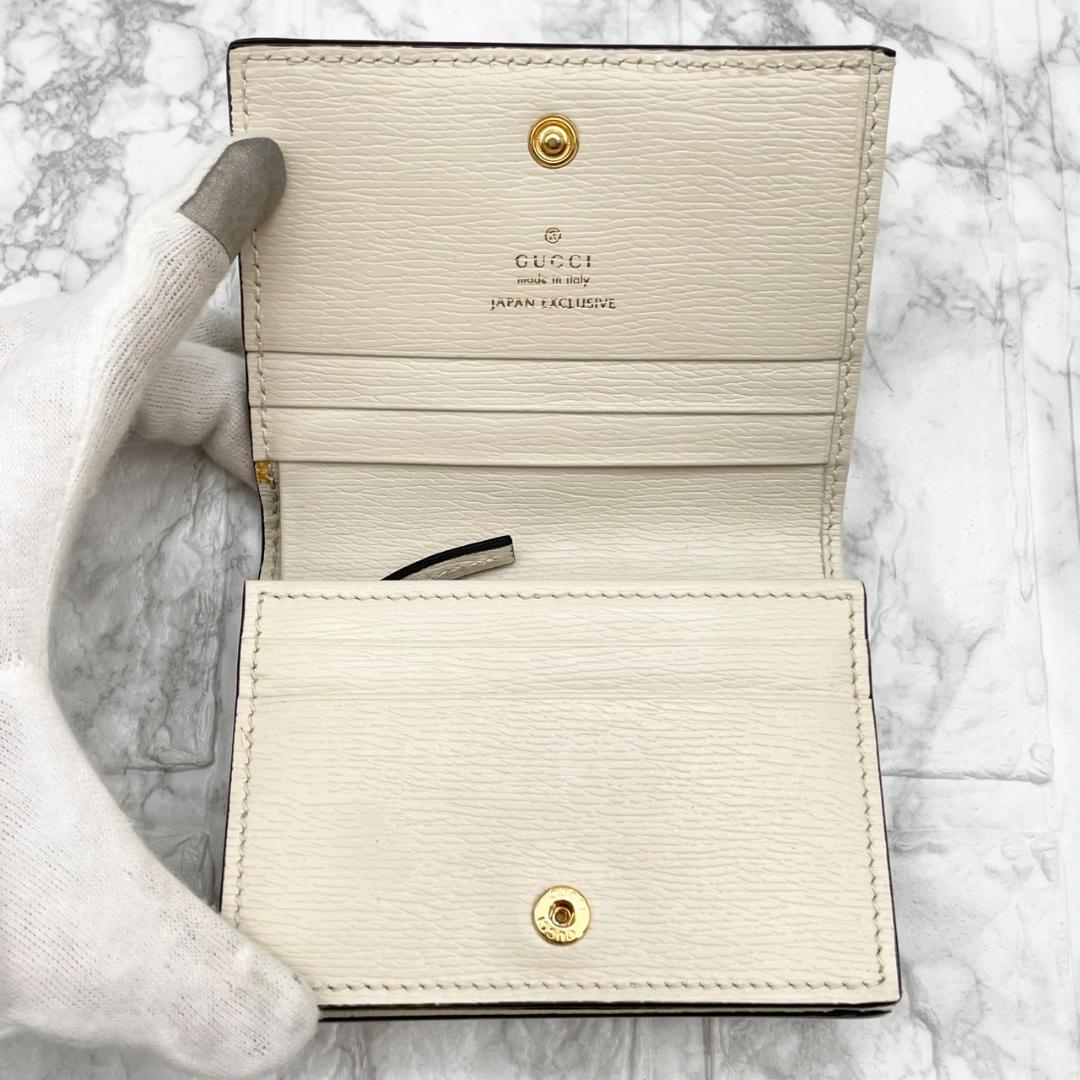 未使用級✨GUCCI ヒグチユウコ　オフィディア　二つ折り財布　GG マーモント