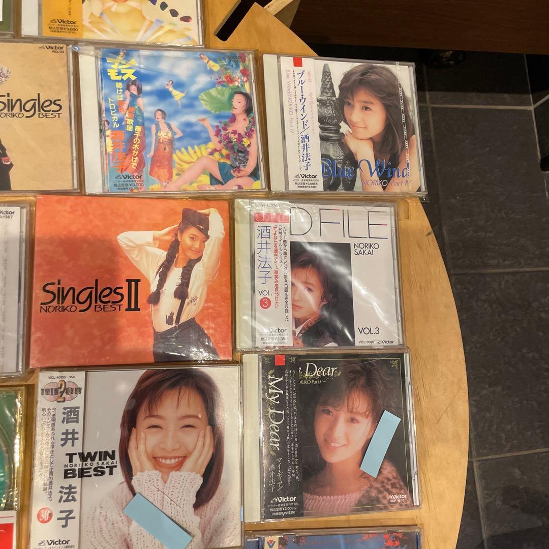 酒井法子　CD ２５枚　まとめ売り