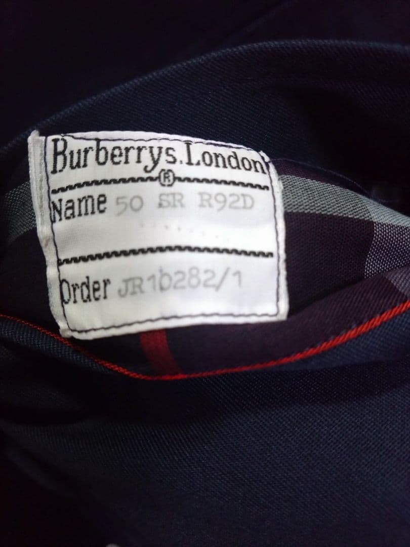 【美品】希少90年代英国製Burberrys ステンカラーコート