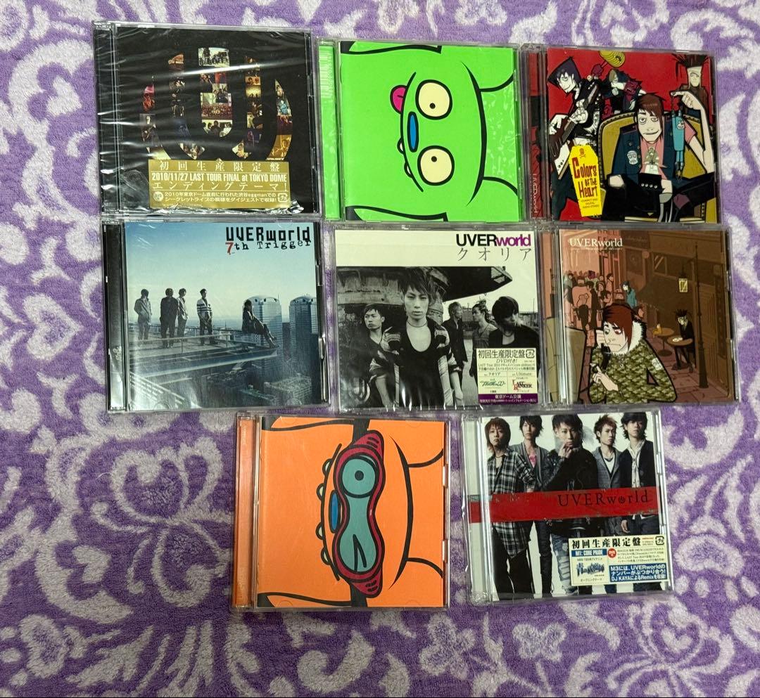 UVERworld DVD5・アルバム9・シングル25・ほぼ初回DVD付計39枚