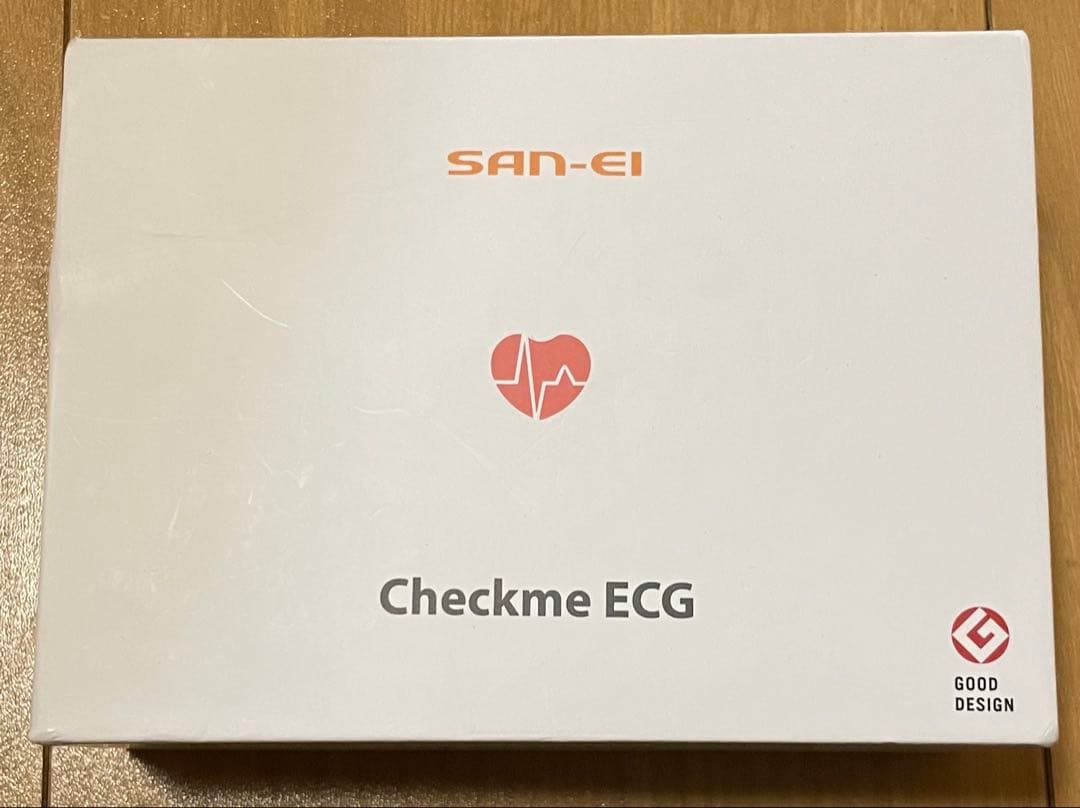 【ほぼ未使用)san-ei Checkme ECG 心電図モニター