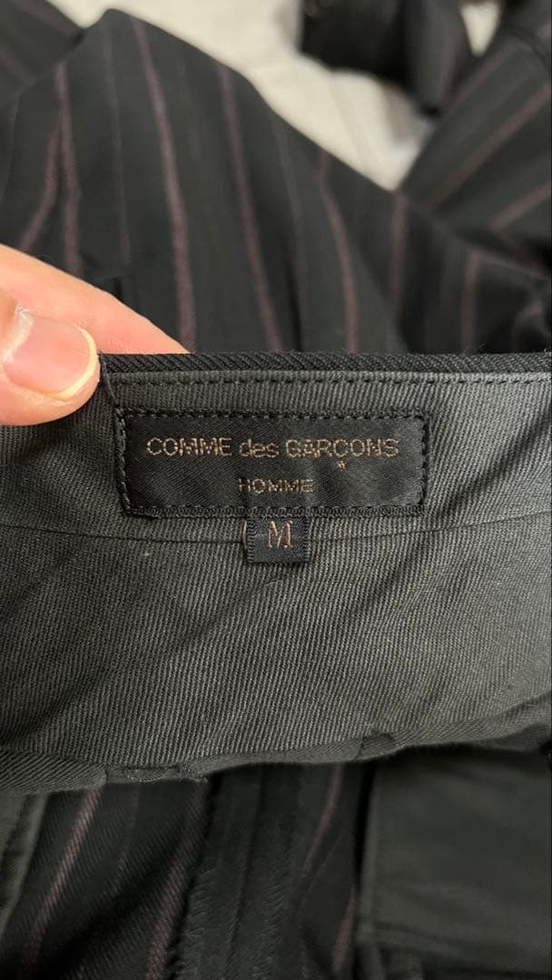 【希少】COMME des GARÇONS セットアップ サンプル品