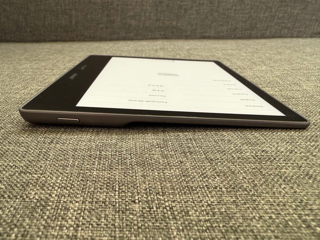 【美品】Kindle Oasis 8GB 広告なし + 純正ファブリックカバー
