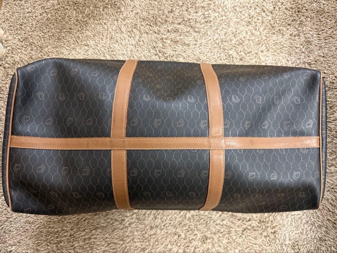 クリスチャンディオール ChristianDior ハニカム柄 ボストンバッグ
