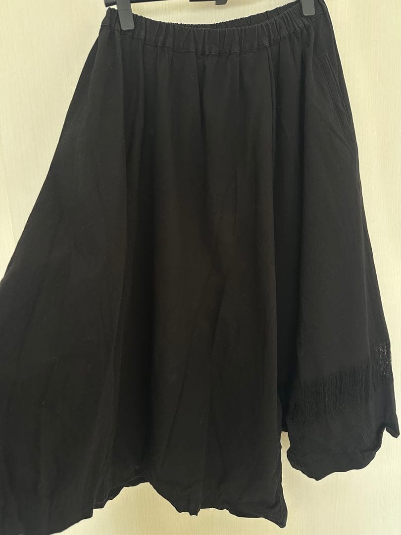 【Sophie Yohji Yamamoto】ヨウジヤマモト 裾フリンジ