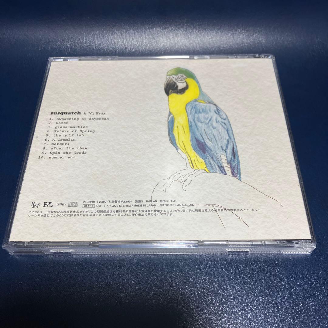 ■[廃盤]susquatch アルバムCD「In This World」■バンド