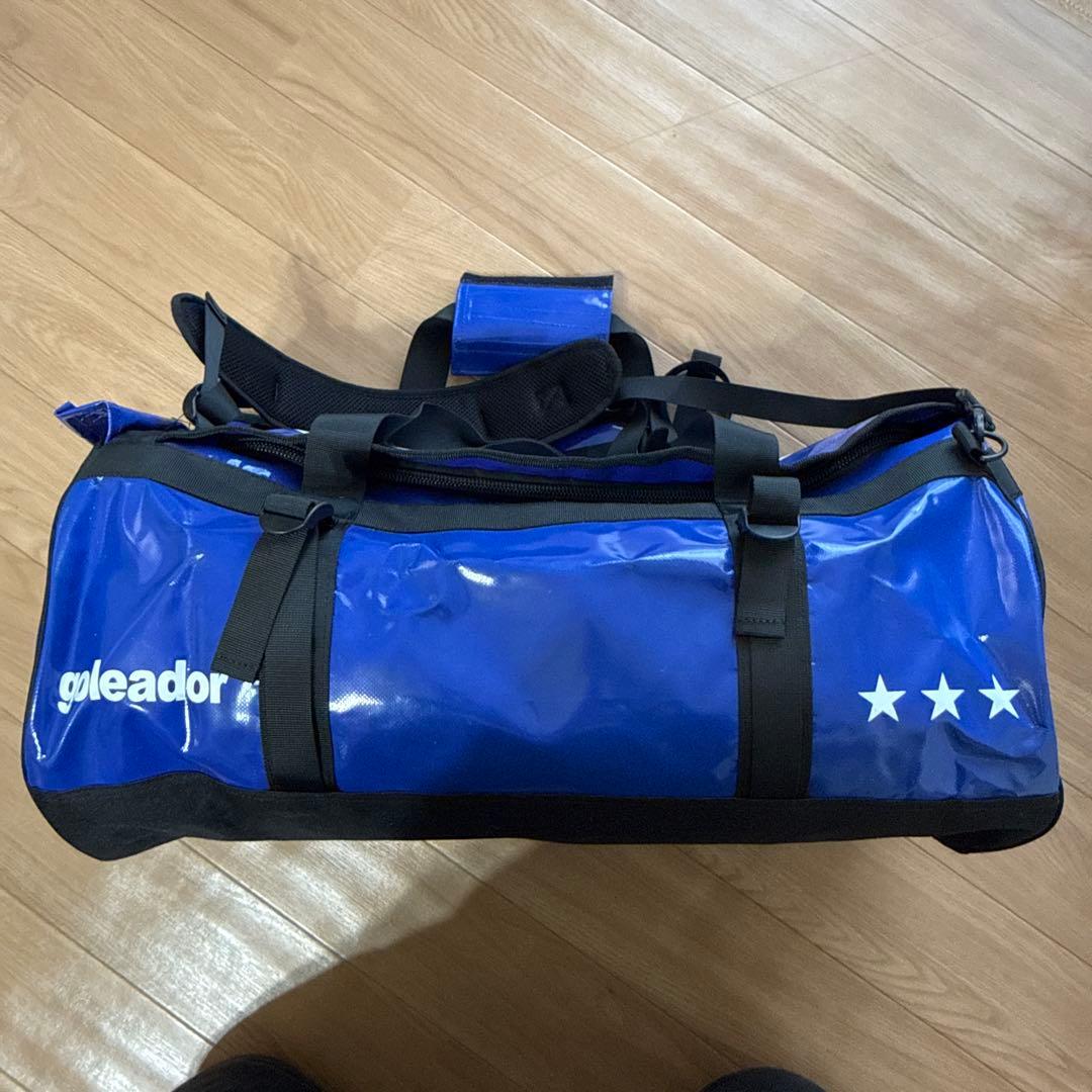 goleador ボストンバッグ 青　　 アディダス　ナイキ　アスレタ