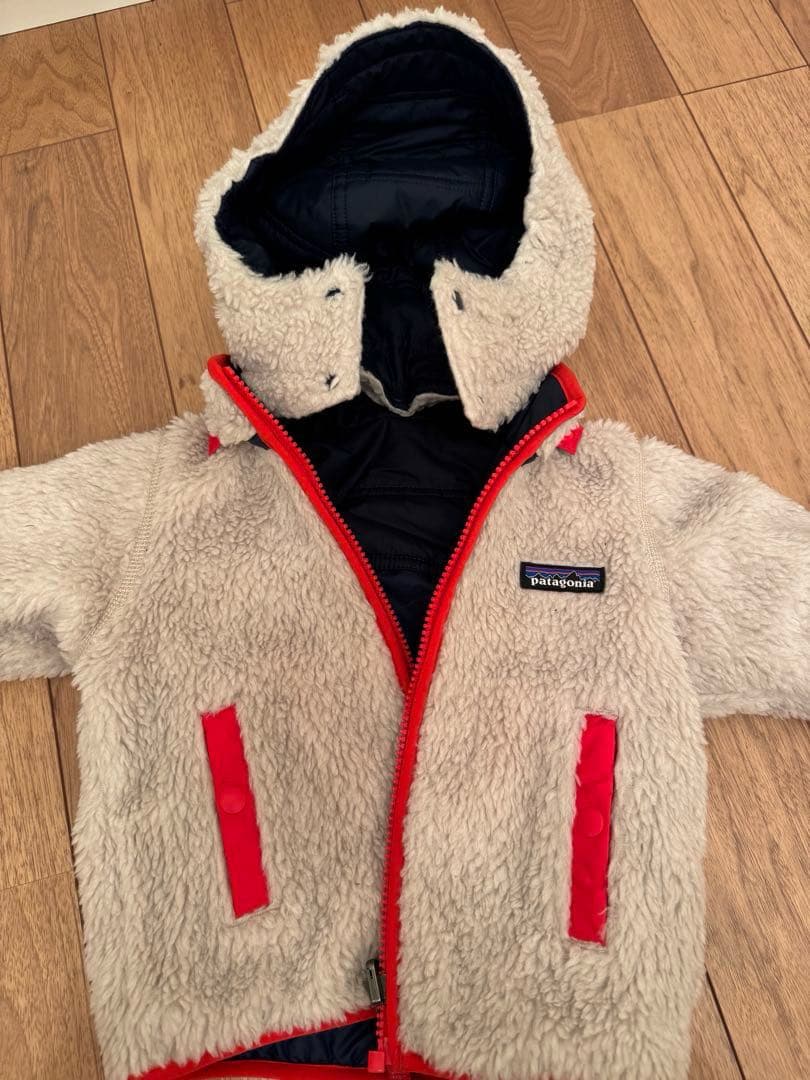【本日限定価格】美品 Patagonia ベビー リバーシブルアウター