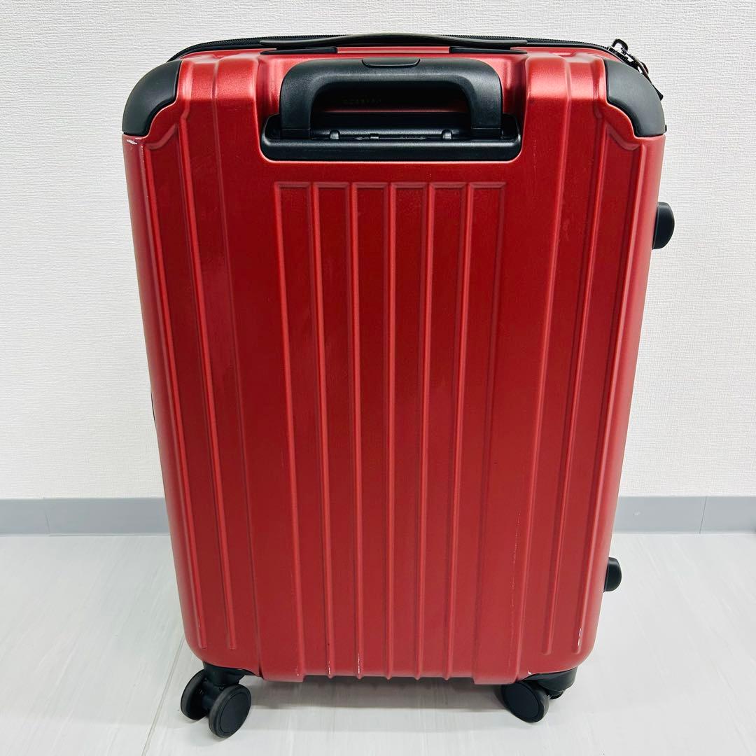 BERMAS バーマス スーツケース レッド 54L