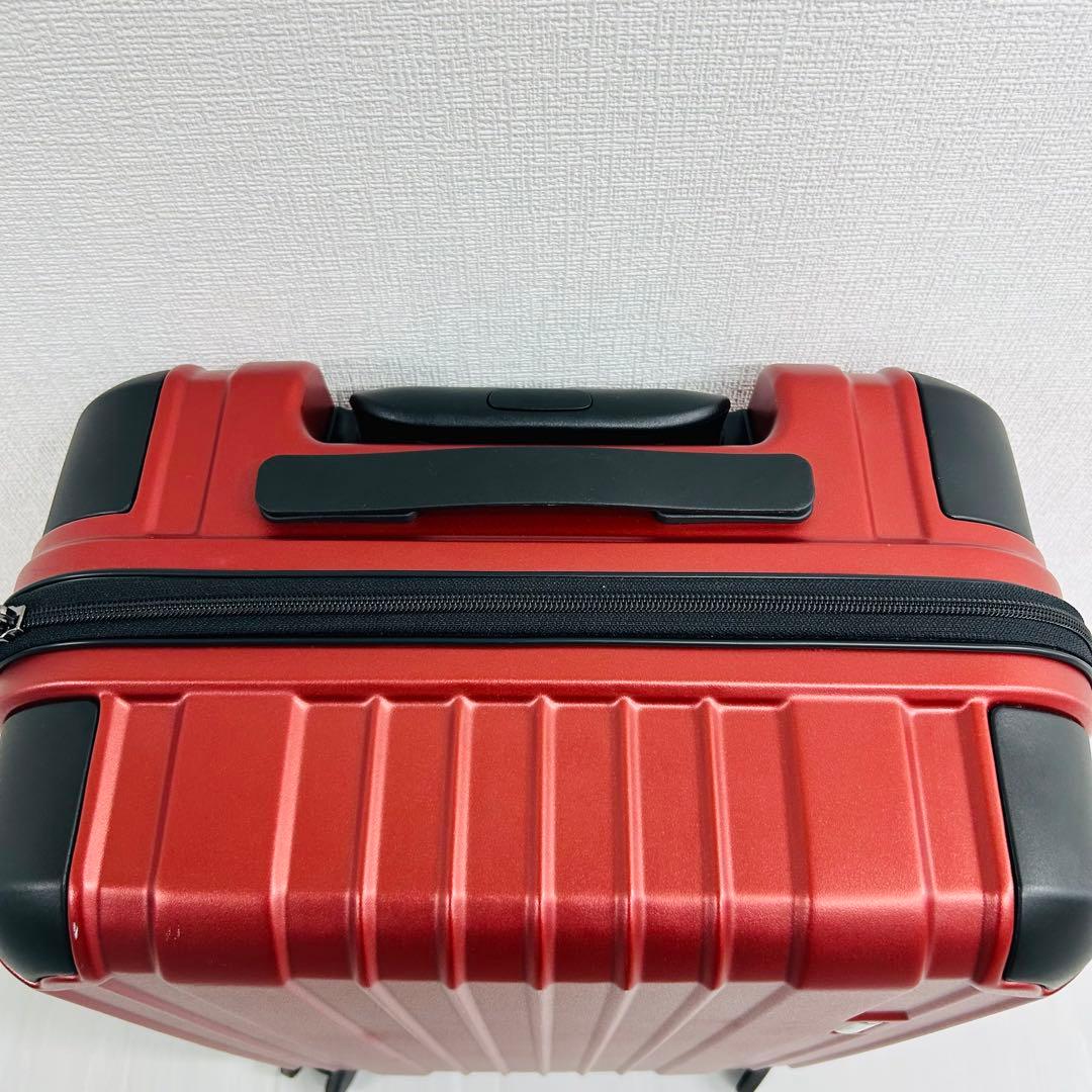 BERMAS バーマス スーツケース レッド 54L