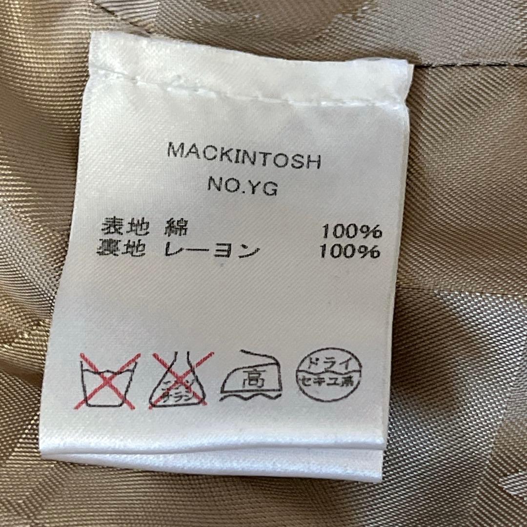 funa　マッキントッシュ　トレンチコート　ライナー付　撥水加工