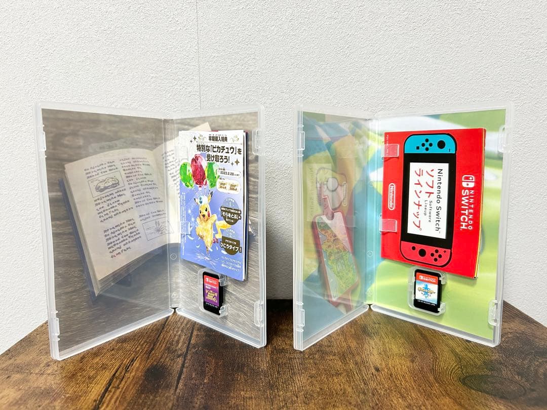 【ポケモン】ソード＆バイオレット Switch パッケージ版ソフト 2点セット