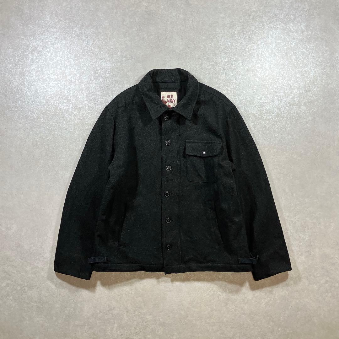 美品 OLD NAVY A2タイプ デッキジャケット XL ウール 名作