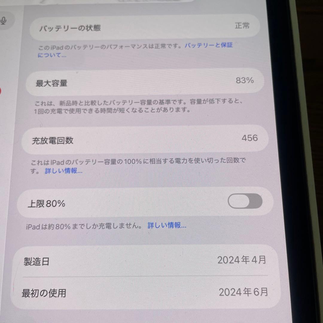 Apple iPad Pro 11インチ スペースグレー　M4