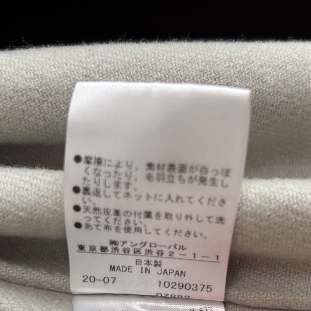マーガレットハウエル 定価9万円 コットンウールサージ コート カーキ サイズ2