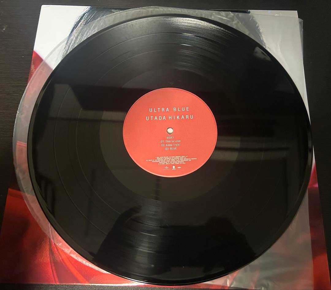 宇多田ヒカル ULTRA BLUE レコード （生産限定盤特典メガジャケ付き）