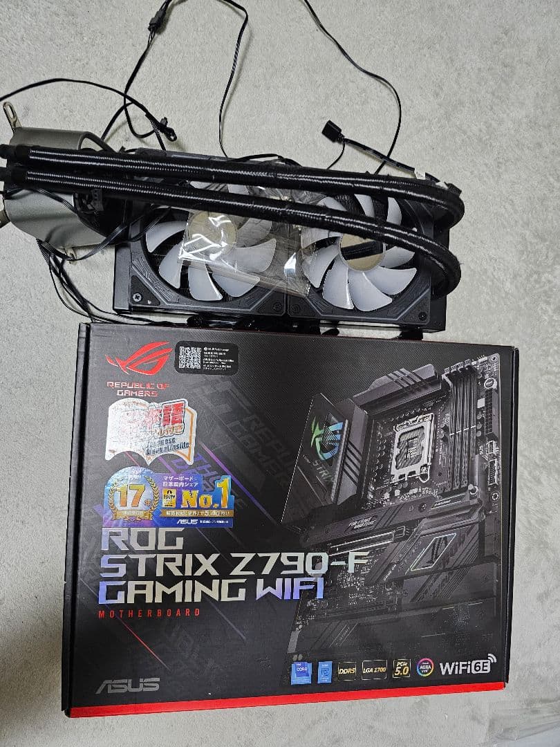 動作品ジャンク i9 12900K ROG Z790 GAMING 簡易水冷
