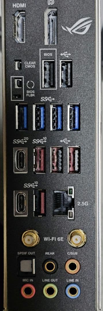 動作品ジャンク i9 12900K ROG Z790 GAMING 簡易水冷
