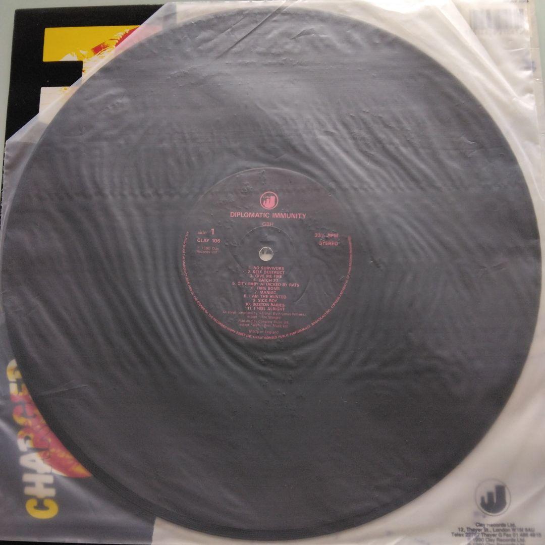 G.B.H Diplomatic Immunity レコード