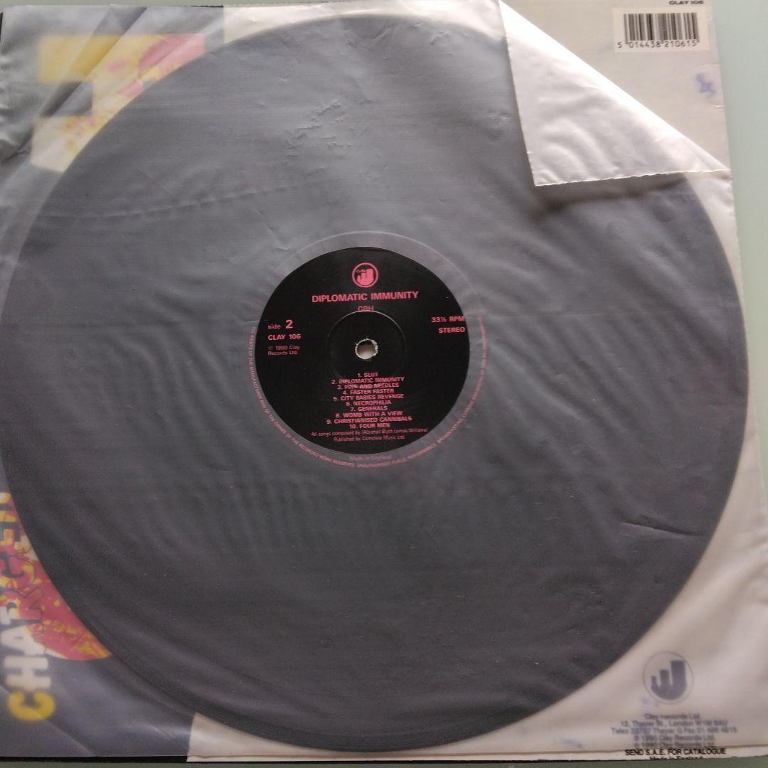 G.B.H Diplomatic Immunity レコード