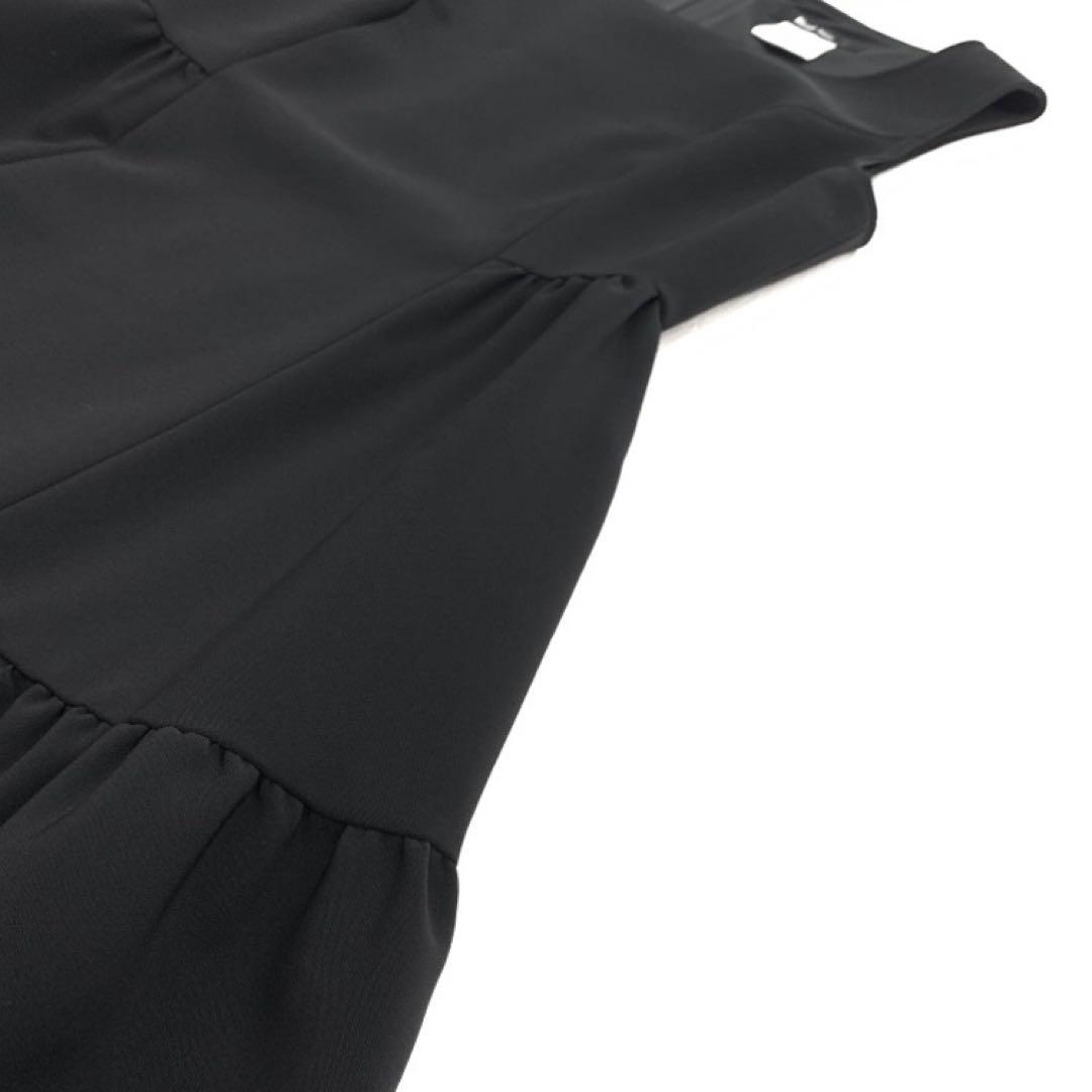 定価5万 Rene 2020年 ティアードドレス ワンピース ブラック 36