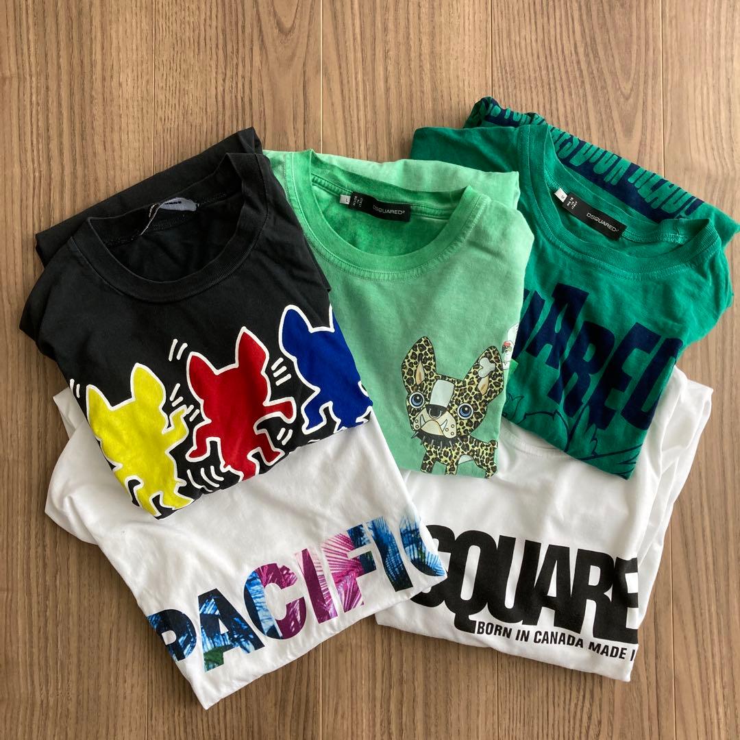 DSQUARED2 Tシャツ 5枚セット 中古品