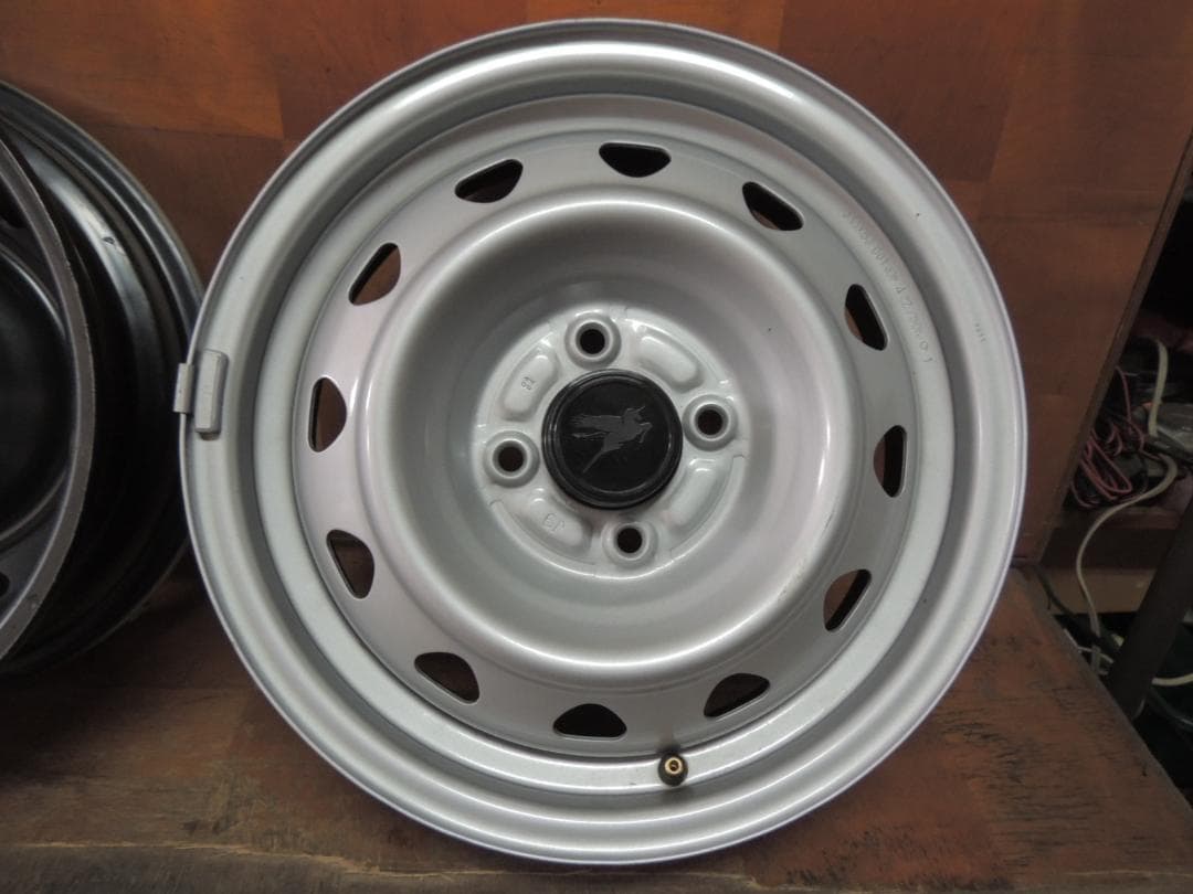 C30　Weds キャロウィン　14×5J スチールホイール　4本　小傷有り
