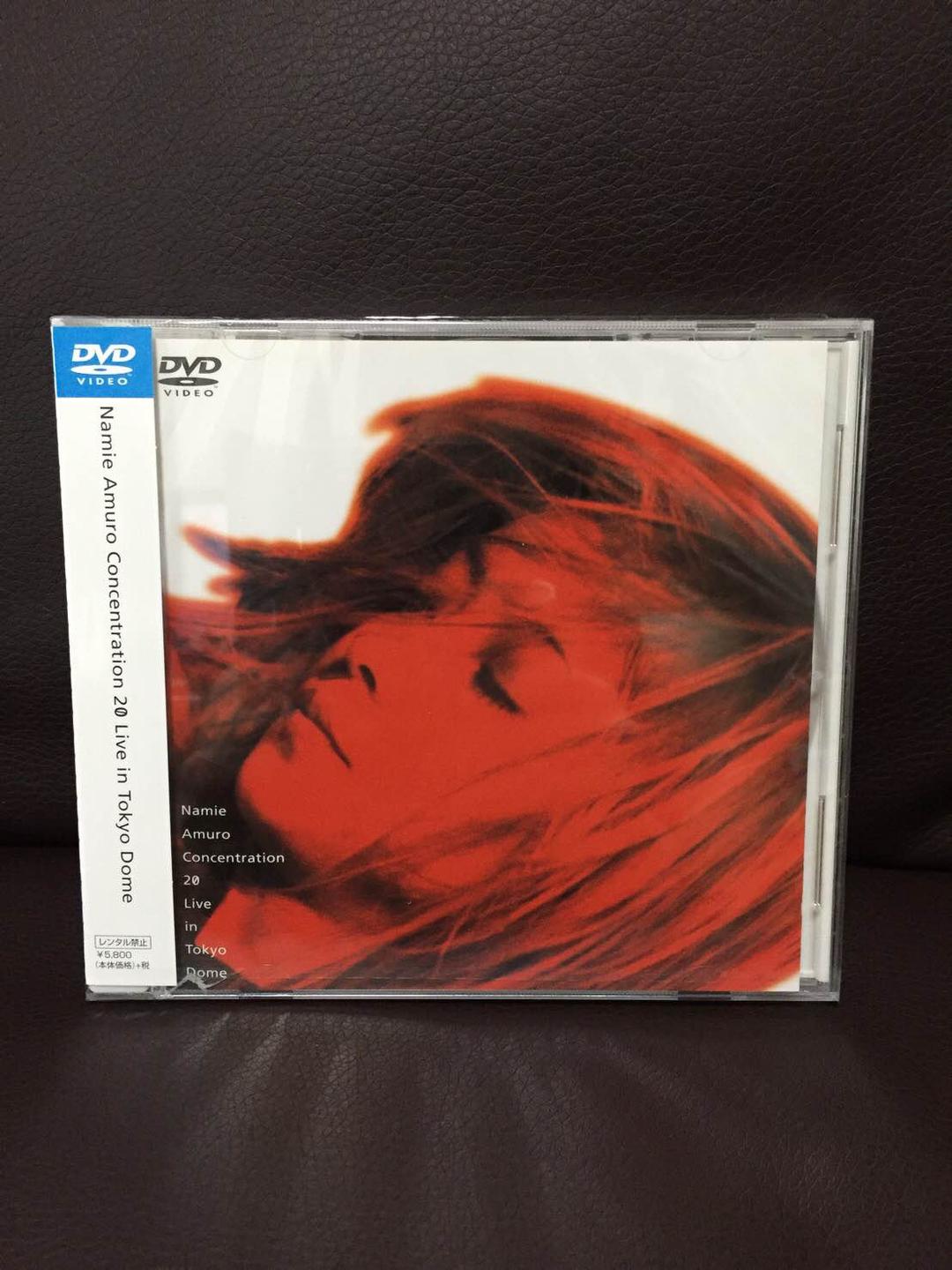 安室奈美恵 DVD プレミア商品！新品未開封！Concentration 20