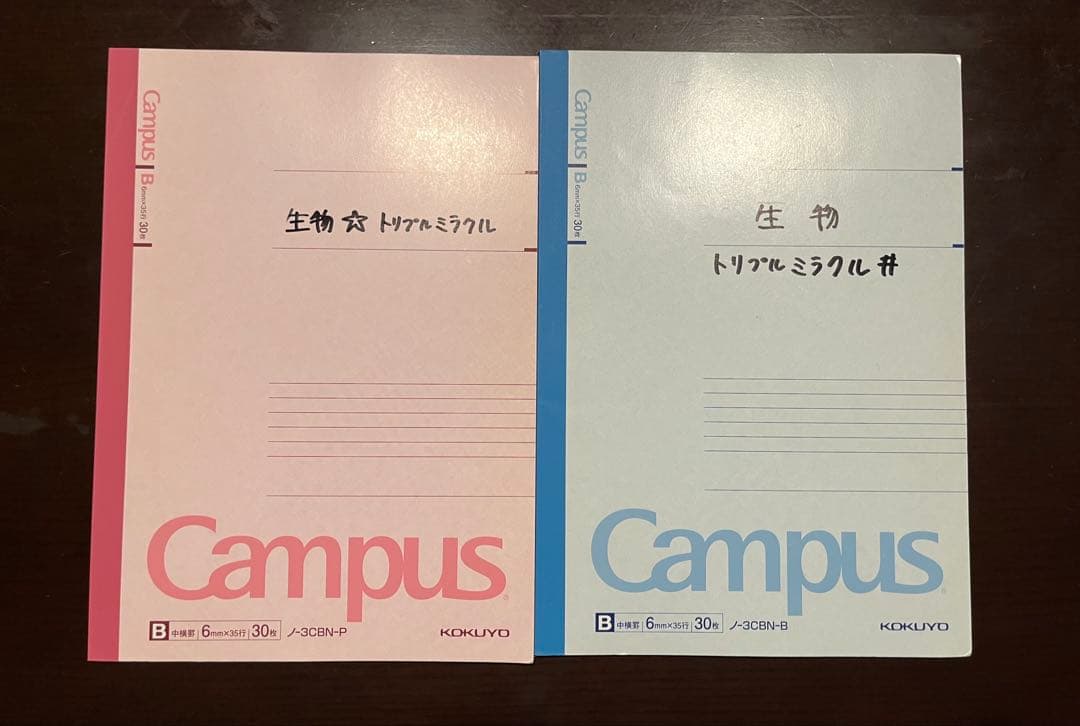 駿台　生物⭐︎トリプルミラクル、# 朝霞靖俊先生　授業ノート、プリント付き