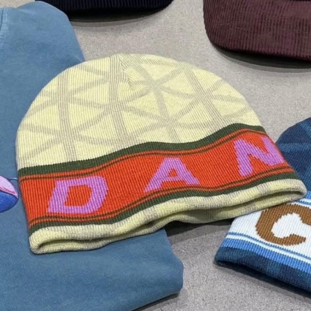 \"ワンオクtaka着用\" DANCER ビーニー ニット帽 イエロー