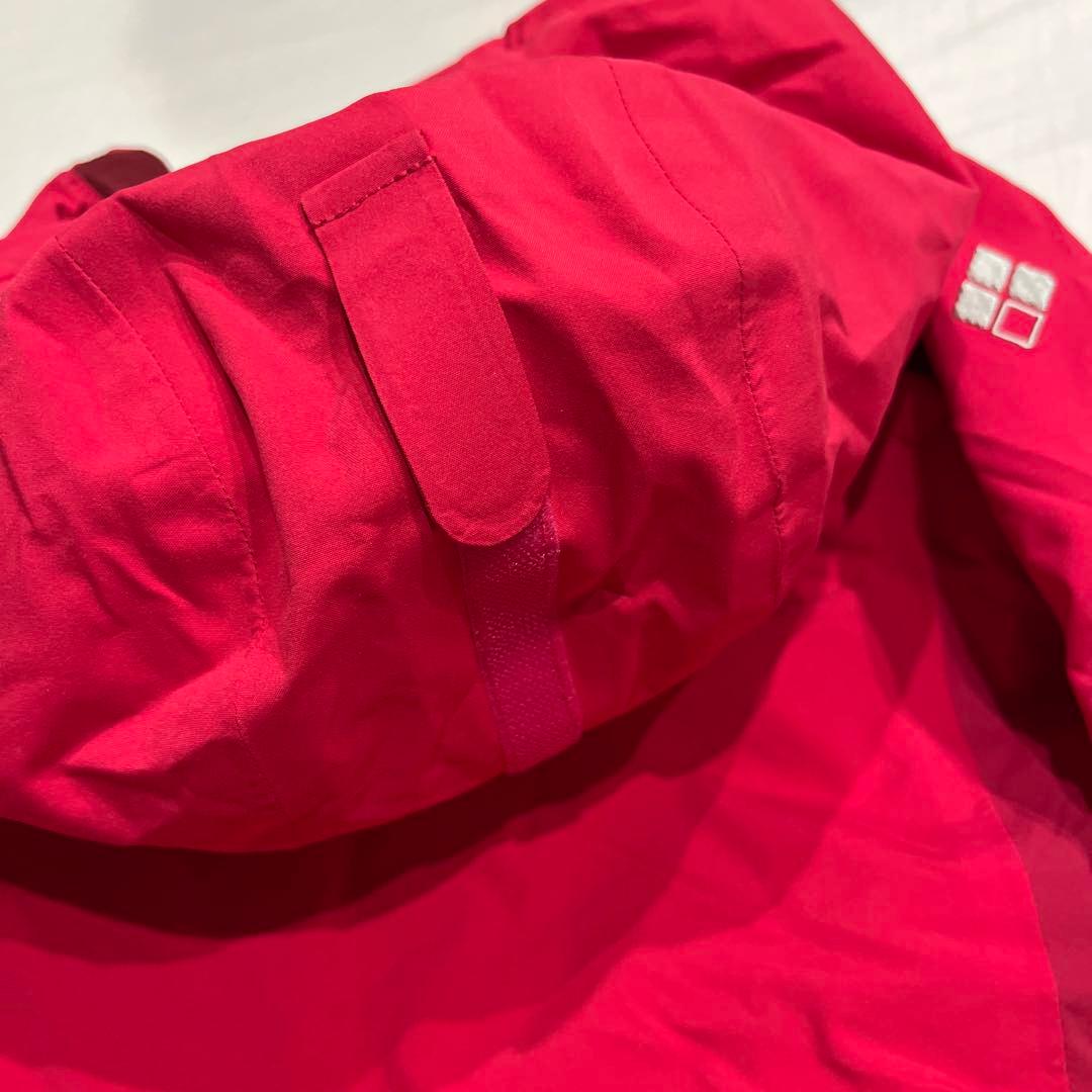 美品⭐︎mont-bell 子ども用 スキーウェア120赤