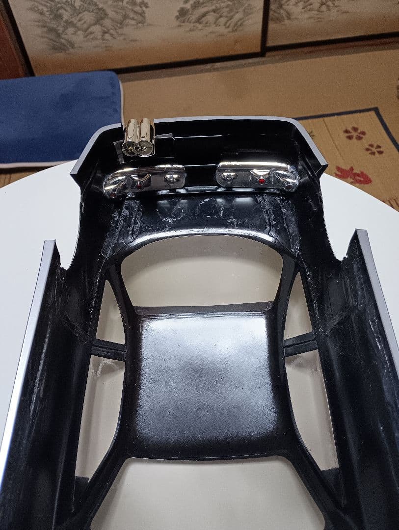 オ*ん様 S14シルビア（後期)ボディー　前後ブリスターフェンダー仕様 1/10