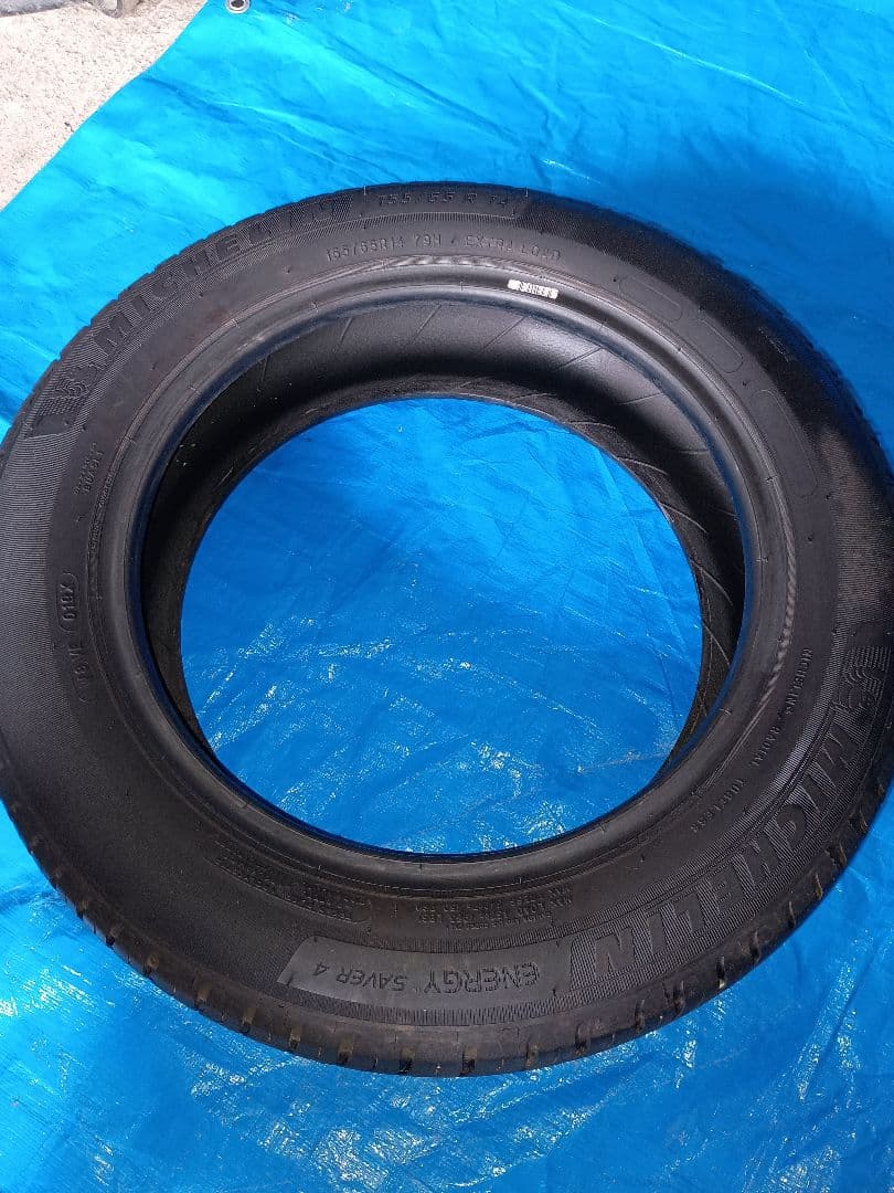 中古ノーマルタイヤ 　155/65R14ミシュラン　4本セット