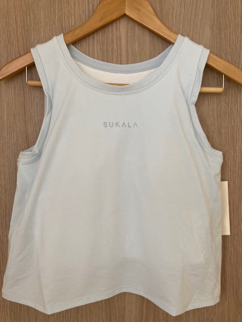 【未使用】SUKALA ライトブルータンクトップ