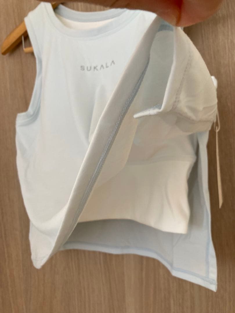 【未使用】SUKALA ライトブルータンクトップ