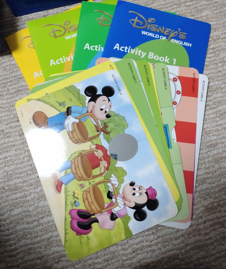 ディズニーワールドイングリッシュ　メインプログラム セット