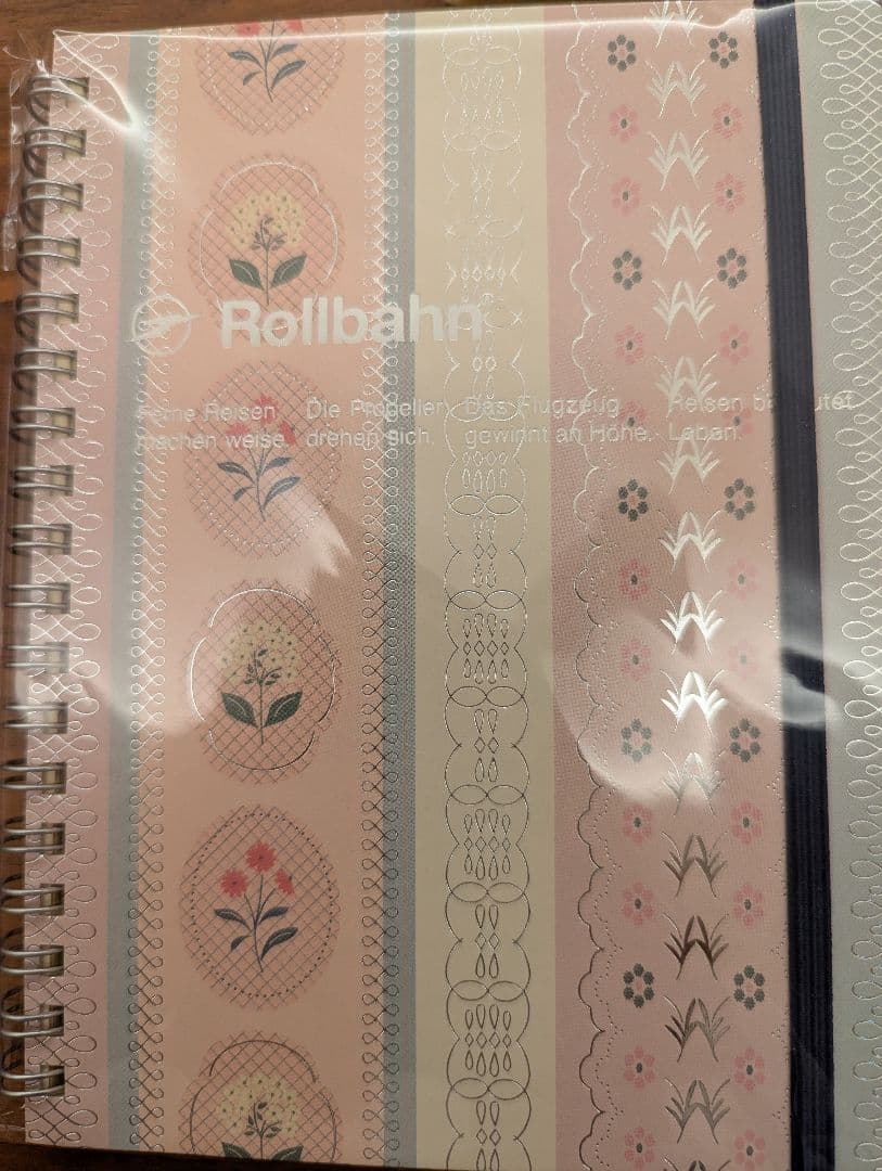 Rollbahn ポケット付メモL　シプレ3冊