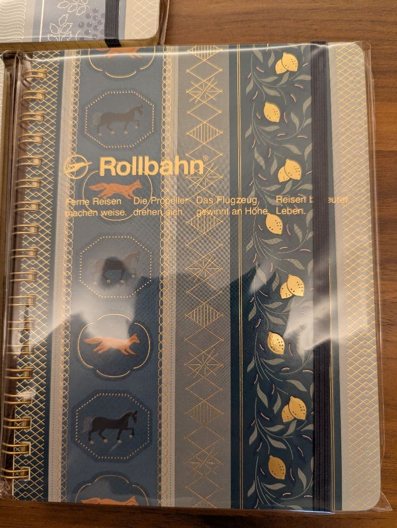 Rollbahn ポケット付メモL　シプレ3冊