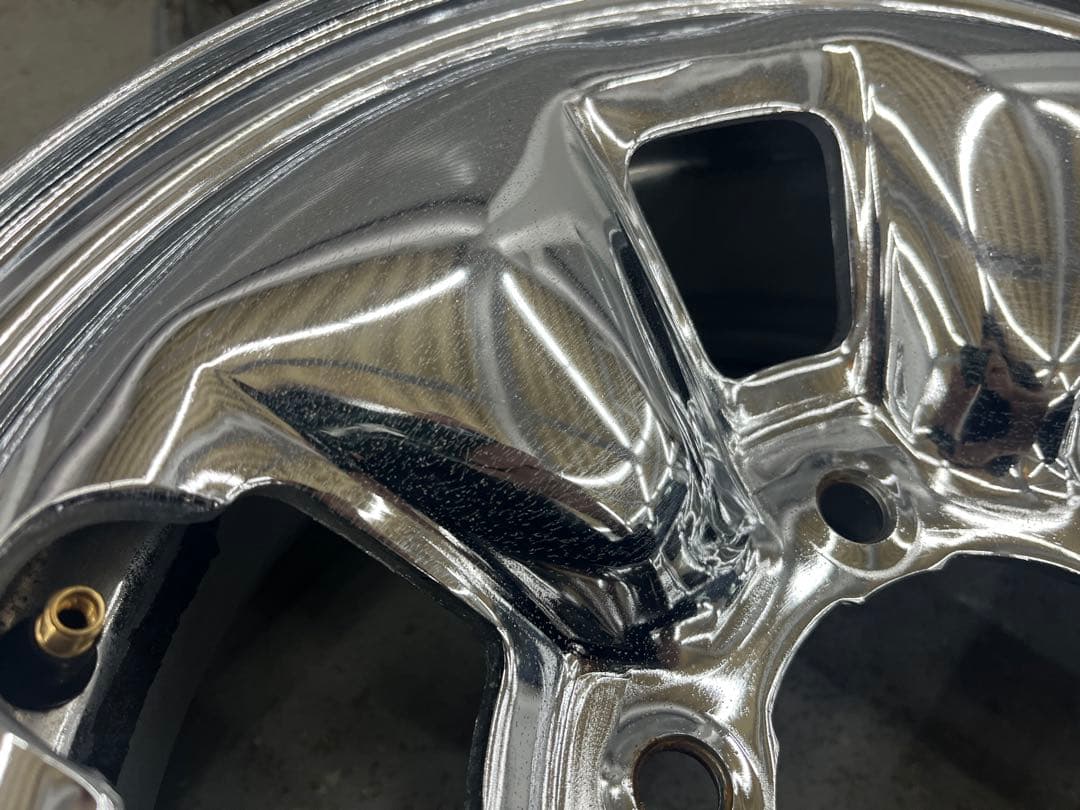 ハイラックス　サーフ　純正　メッキ　15インチ　6J ＋30 PCD139.7