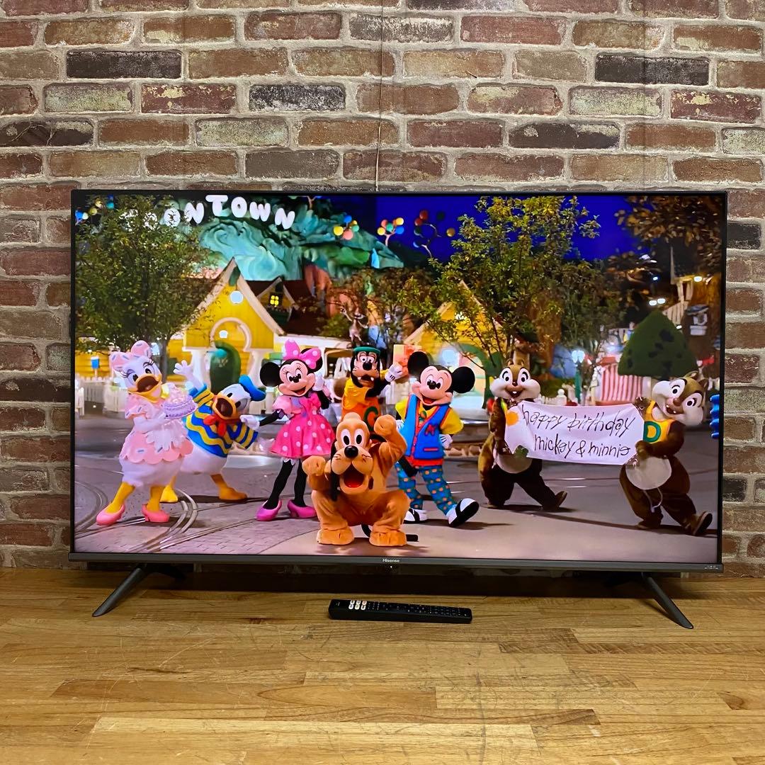 2021年製！50V型 4Kチューナー内蔵 液晶テレビ 50A65G ネット動画