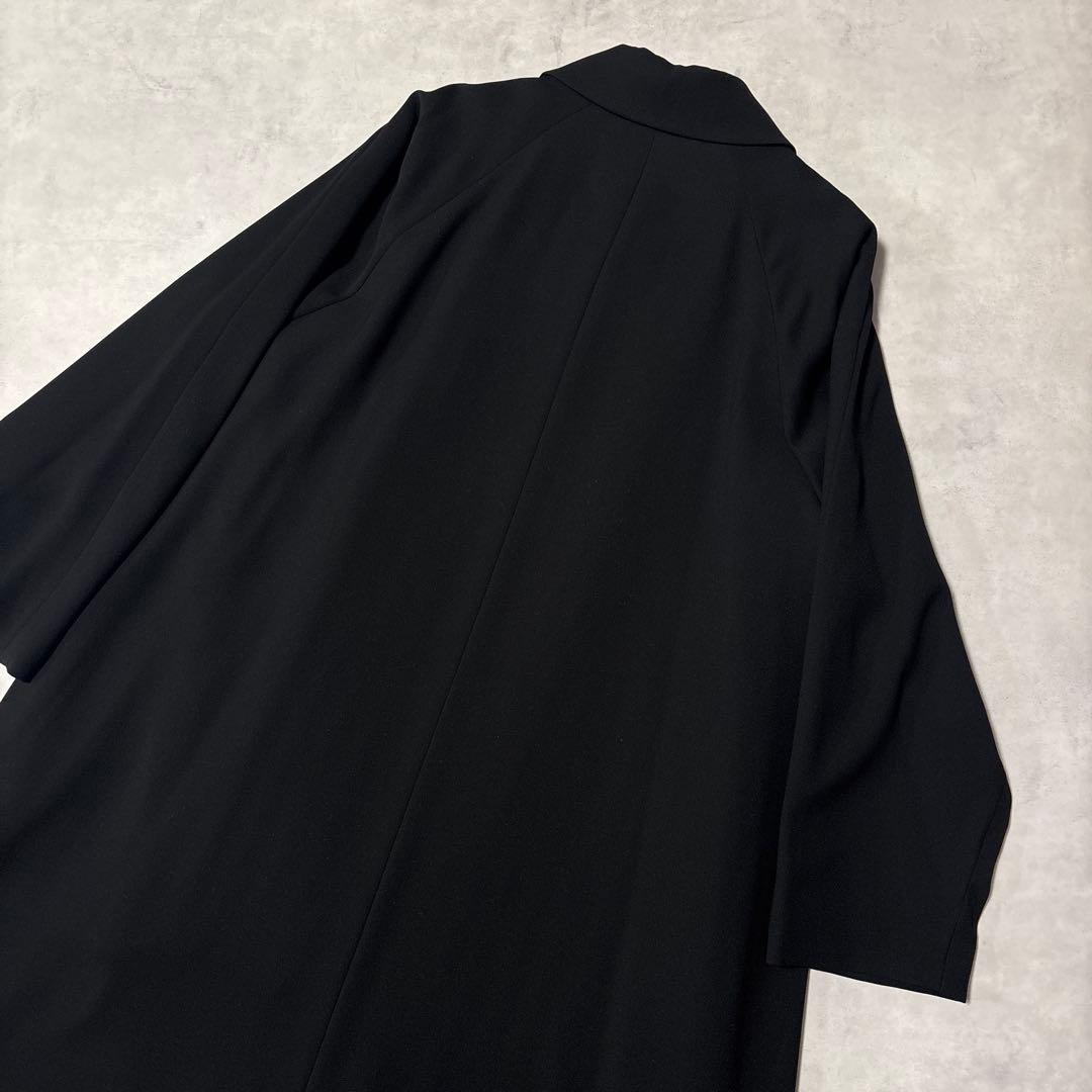 【新品】ソリテール ブラックフォーマル ロングコート LL