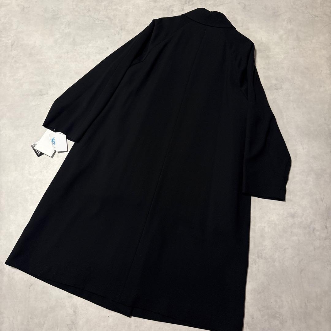 【新品】ソリテール ブラックフォーマル ロングコート LL
