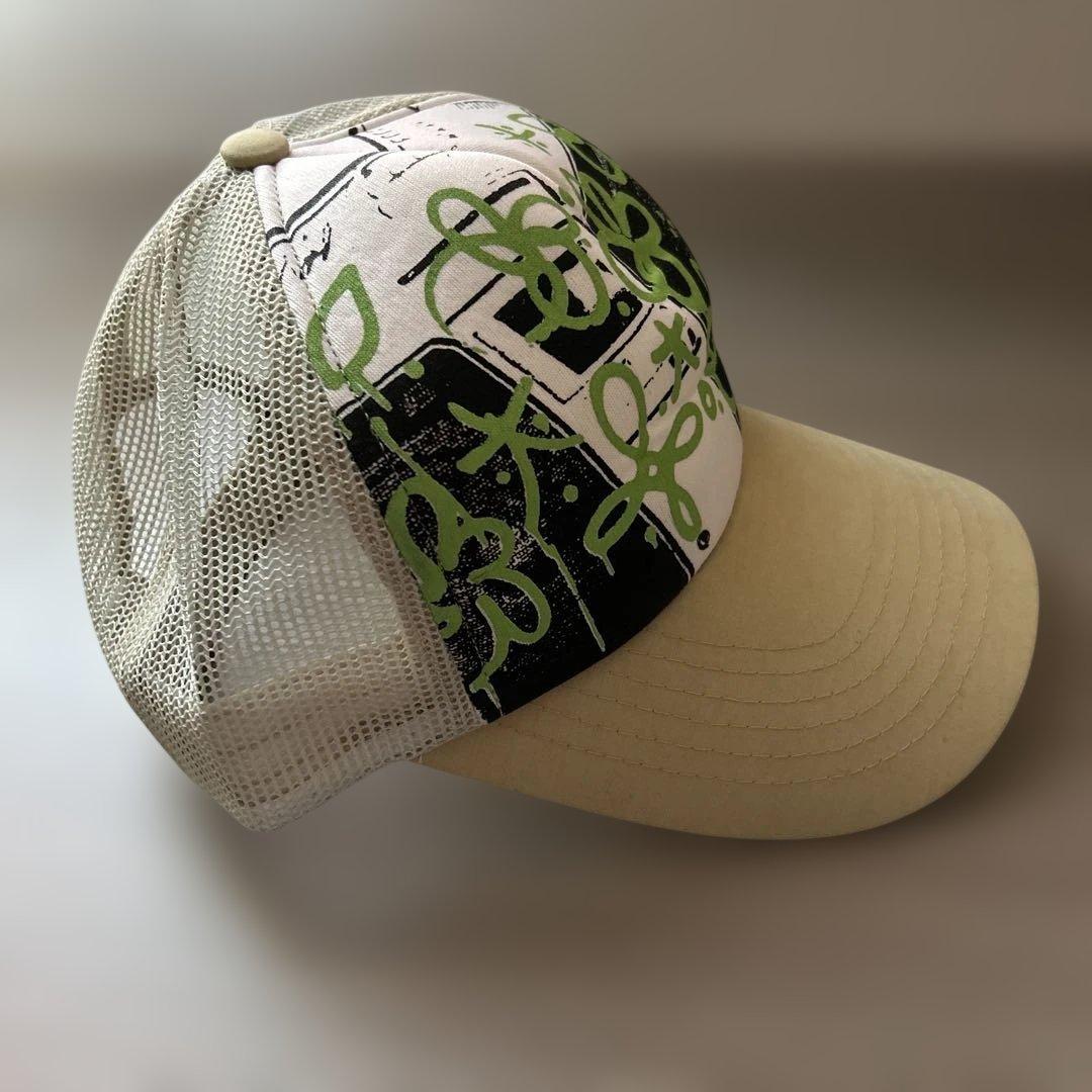 old stussy hats メッシュキャップ　made in usa 未使用