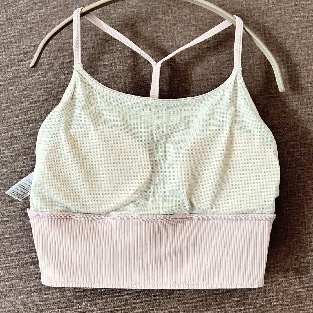 【SUKALA新品、未使用】ブラトップ　リブ素材