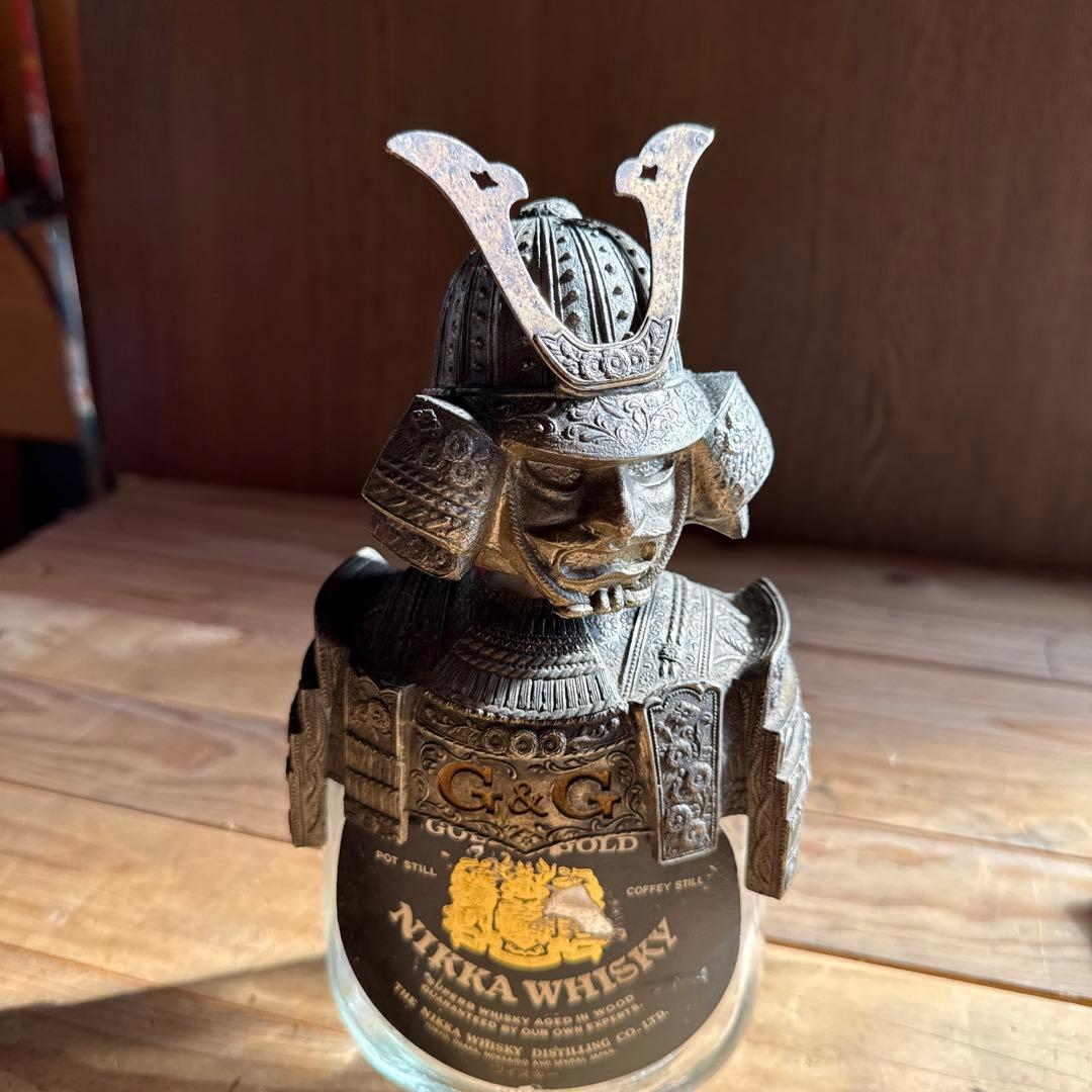 NIKKA ウイスキーG&G 侍　ボトルカバー　空瓶付