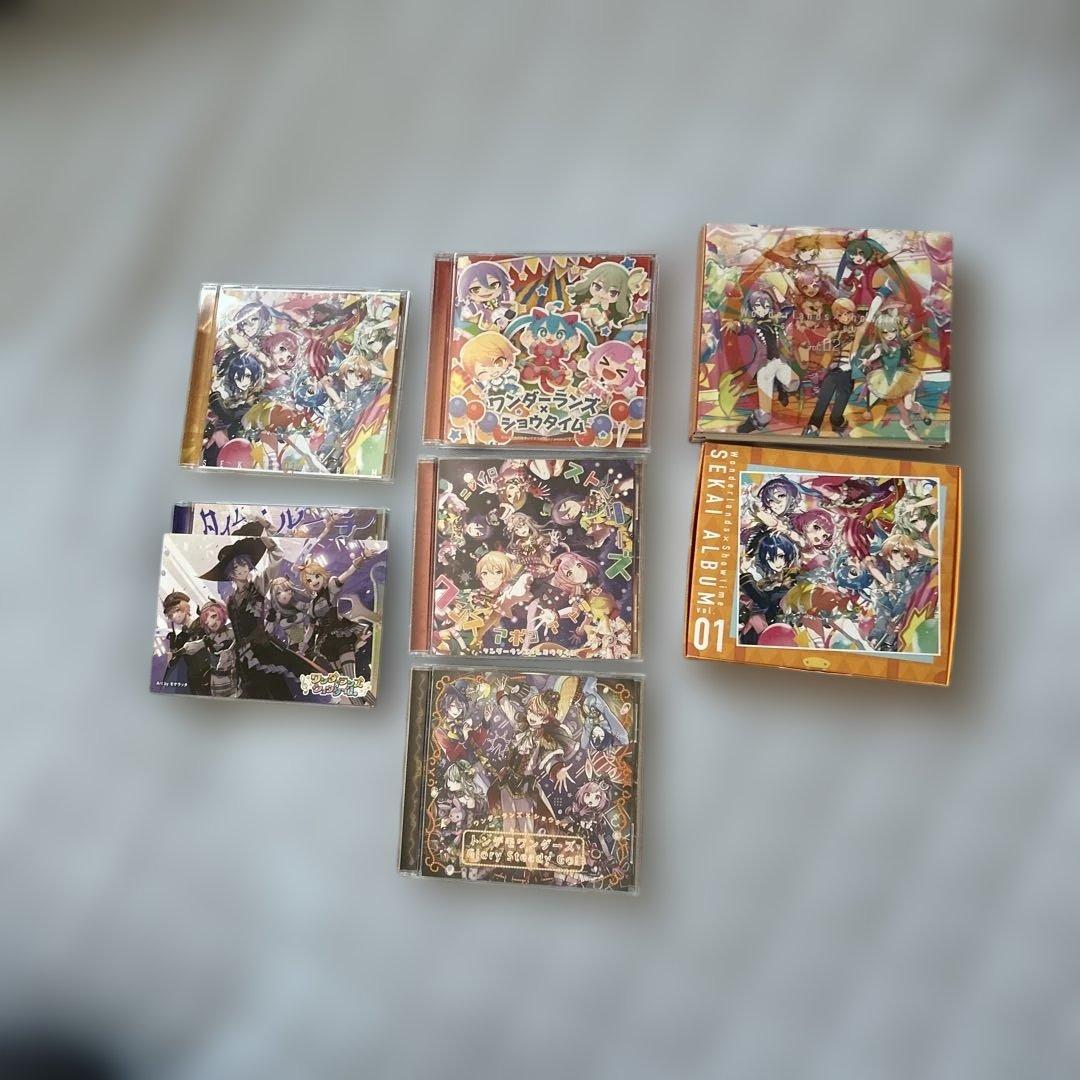 プロセカ　ワンダショ　CD まとめ売り